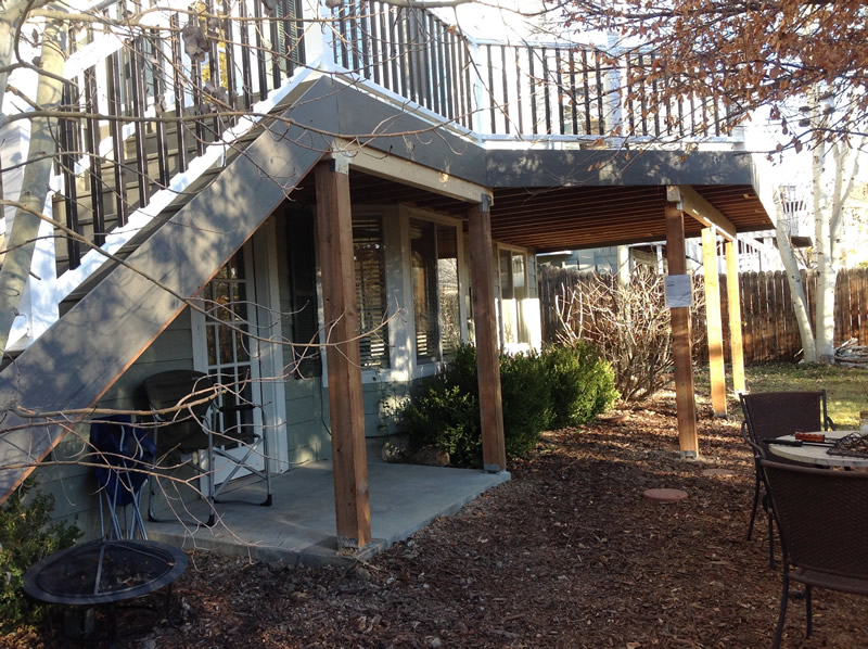 Timbertech Silver Maple with Radiance Express Rail System