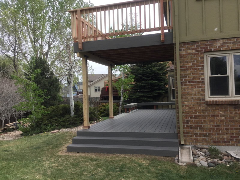 Timbertech Earthwood Evolutions Silver Maple with Hidden Fastener System